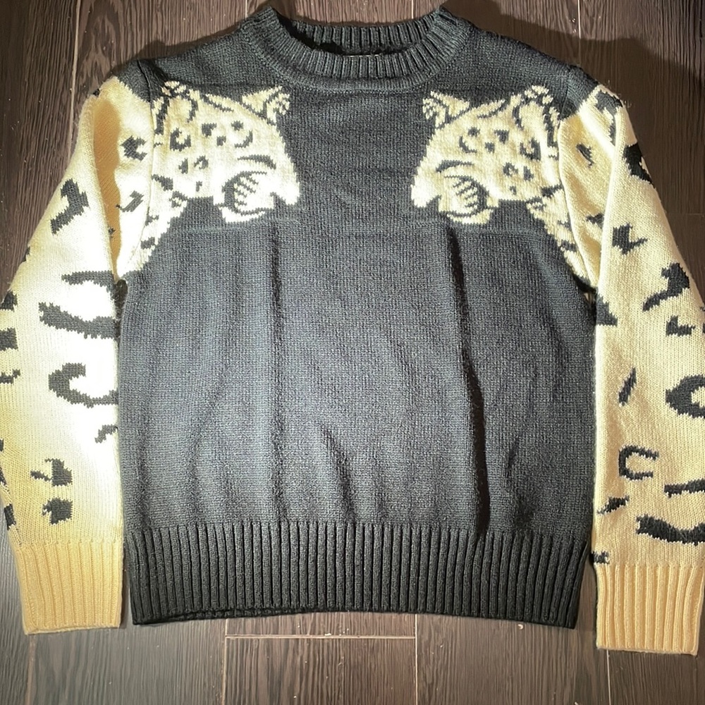 ANGASHION / Small / cream and black